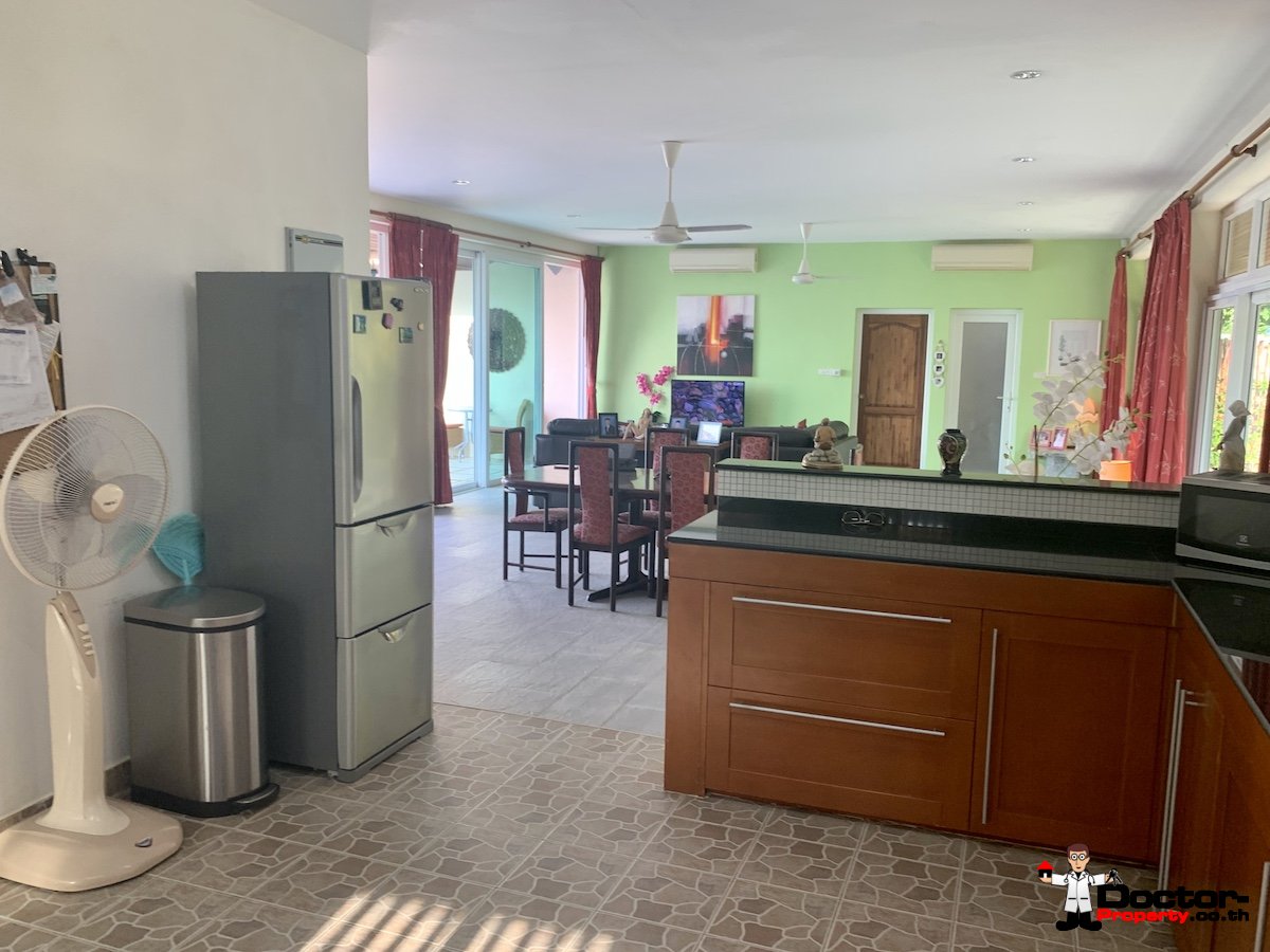 3 Bedroom House on 1 rai, Sea View - Taling Ngam, Koh Samui - For Sale