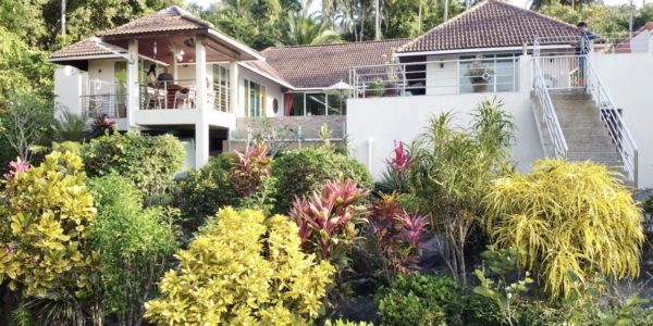 3 Bedroom House on 1 rai, Sea View - Taling Ngam, Koh Samui - For Sale