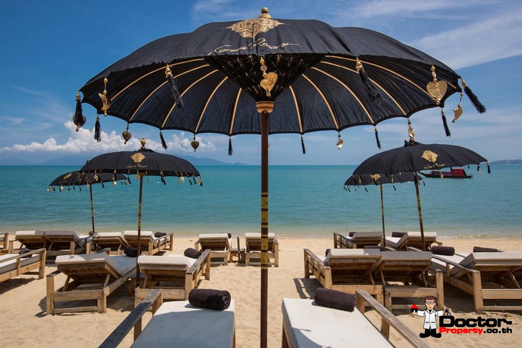 Unique Beachfront Resort with 20 private Villas - Bophut - Koh Samui - for sale
