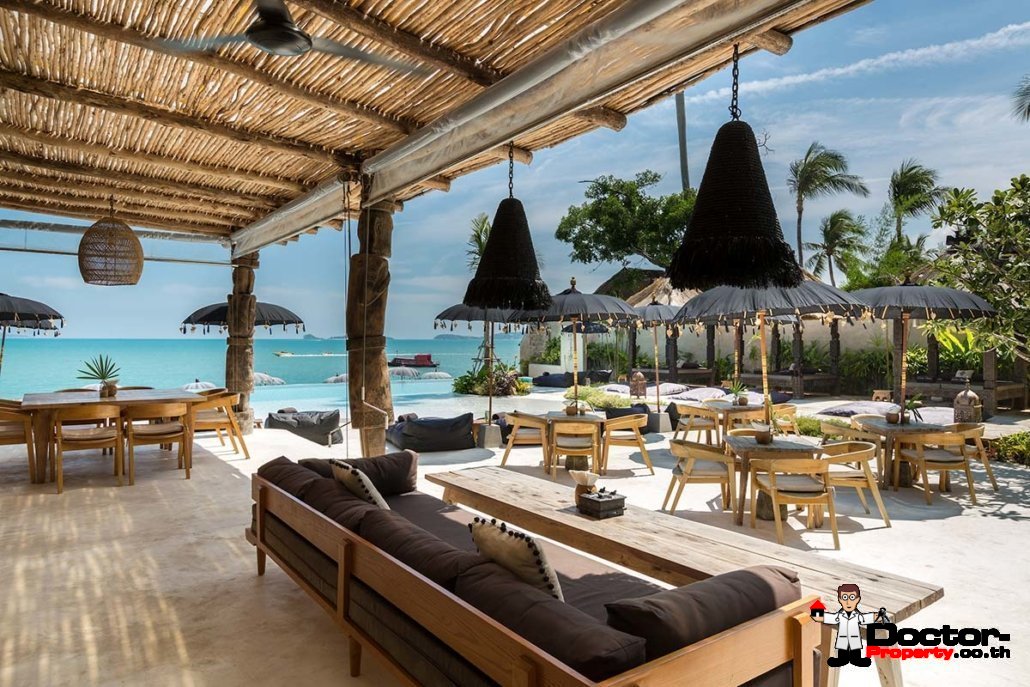 Unique Beachfront Resort with 20 private Villas - Bophut - Koh Samui - for sale