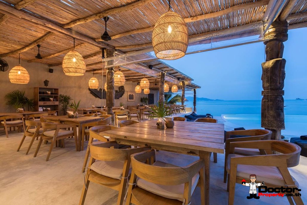 Unique Beachfront Resort with 20 private Villas - Bophut - Koh Samui - for sale