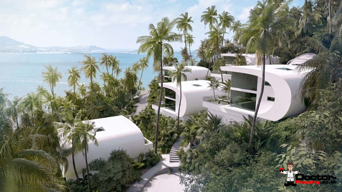 New 3 Bedroom Sea View Villa - Chaweng Noi - Koh Samui - for sale