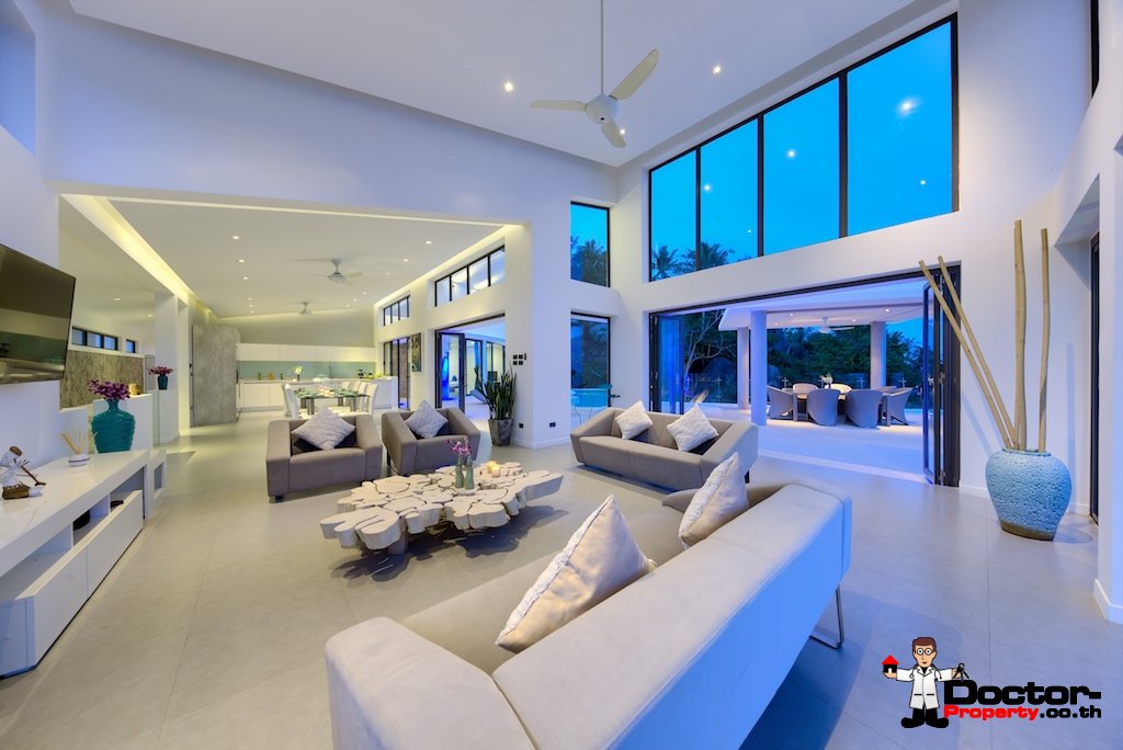 Stunning 5 Bedroom Villa with Sea View - Chaweng Noi, Koh Samui - For Sale