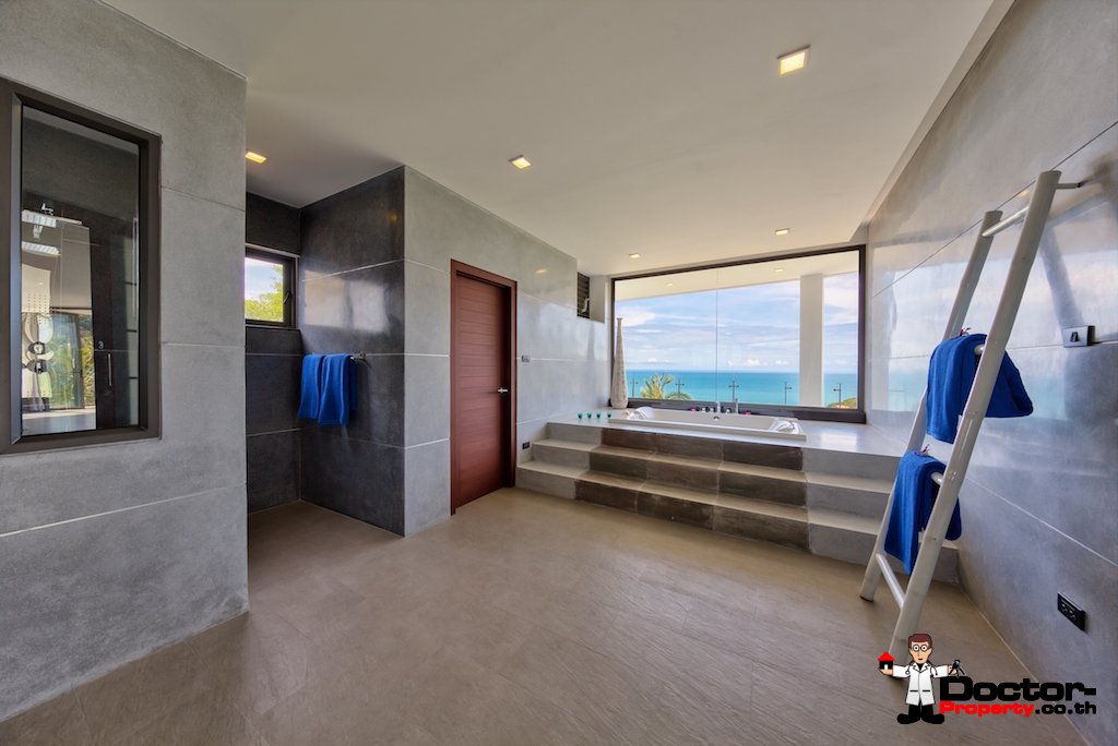 Stunning 5 Bedroom Villa with Sea View - Chaweng Noi, Koh Samui - For Sale