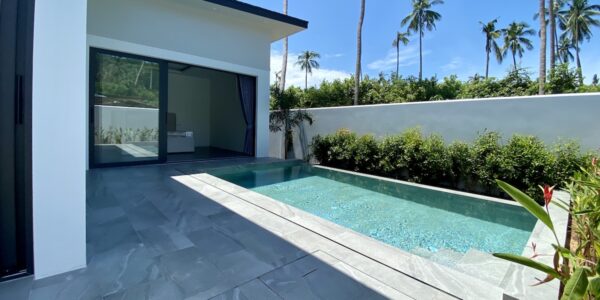 New Furnished 2 Bedroom Pool Villa - Bo Phut, Koh Samui - For Sale