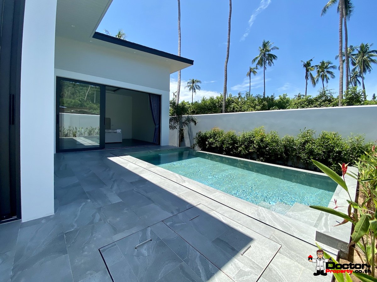 New Furnished 2 Bedroom Pool Villa - Bo Phut, Koh Samui - For Sale