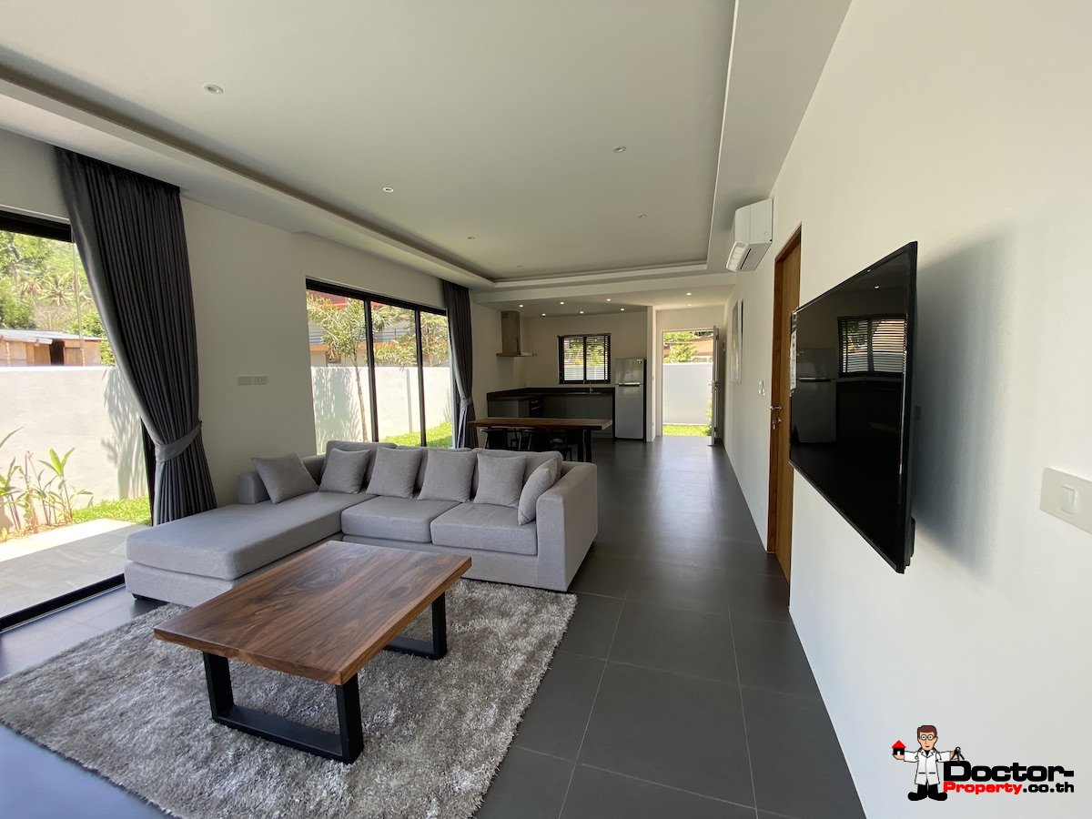 New Furnished 2 Bedroom Pool Villa - Bo Phut, Koh Samui - For Sale