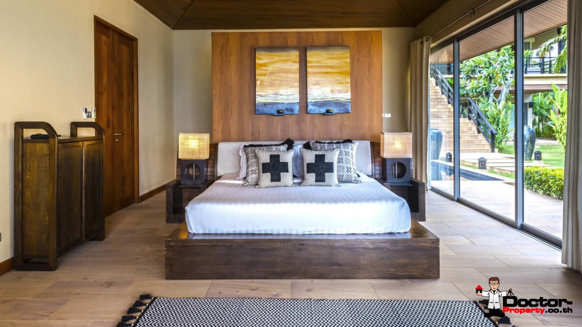 Amazing 5 Bedroom Beachfront Villa - Taling Ngam - Koh Samui - for sale