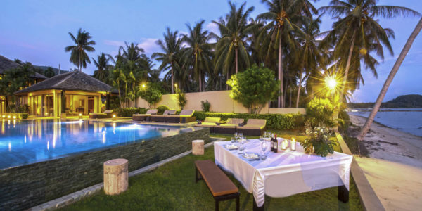 Amazing 5 Bedroom Beachfront Villa - Taling Ngam - Koh Samui - for sale