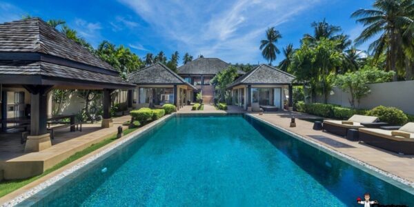 Amazing 5 Bedroom Beachfront Villa - Taling Ngam - Koh Samui - for sale