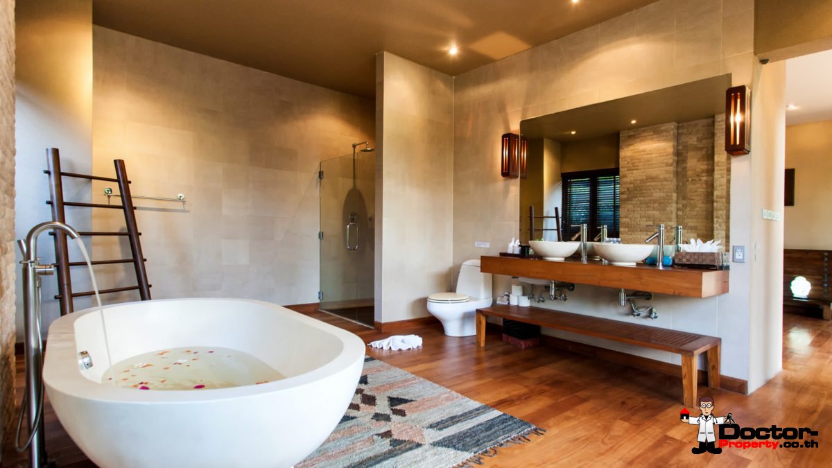Amazing 5 Bedroom Beachfront Villa - Taling Ngam - Koh Samui - for sale
