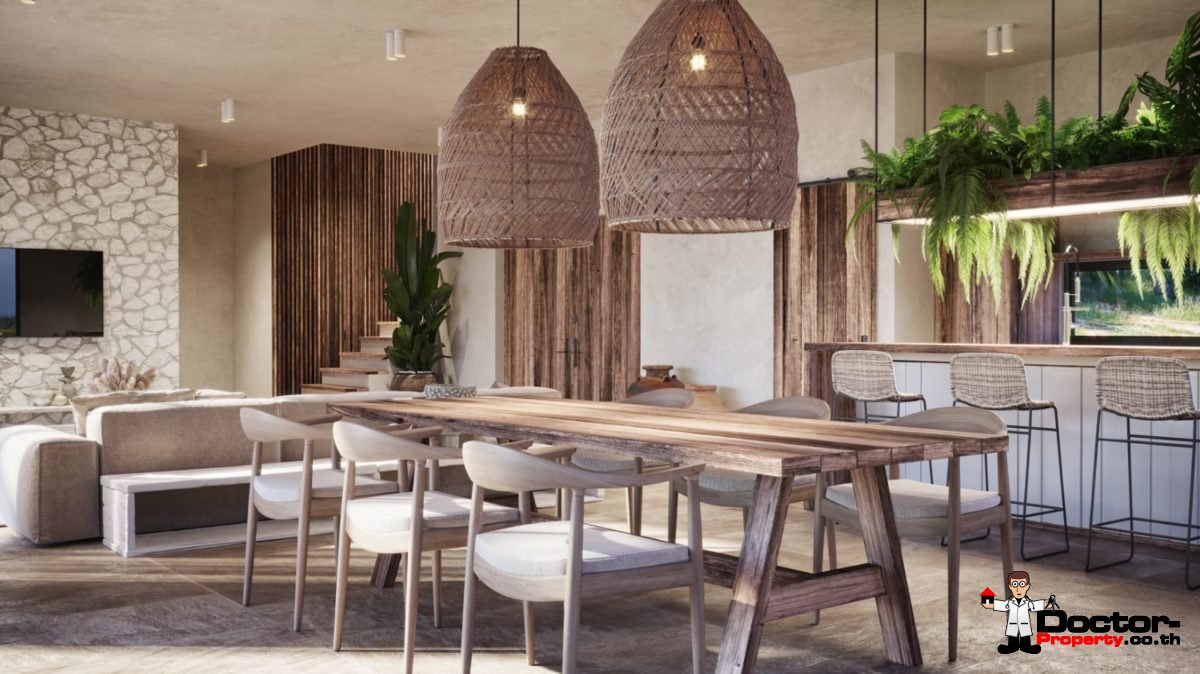 New 3 Bedroom Villa with Sea View – Chaweng, Koh Samui – For Sale