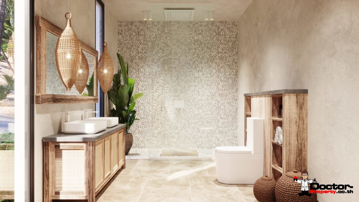 New 3 Bedroom Villa with Sea View – Chaweng, Koh Samui – For Sale