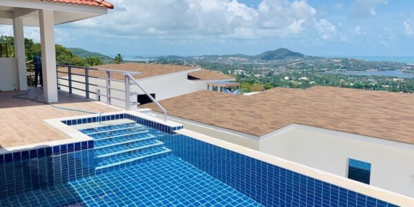 New 2 Bedroom Pool Villa with Sea Views - Chaweng, Koh Samui - For Sale