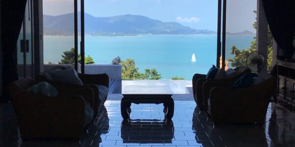 3 Bedroom Villa with Stunning Sea View - Plai Laem, Koh Samui - For Sale