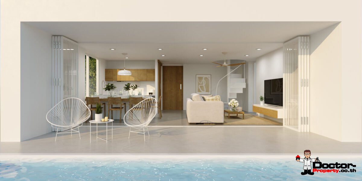 New 2 Bedroom Sea View Villa – Chaweng Noi, Koh Samui – For Sale (dup)