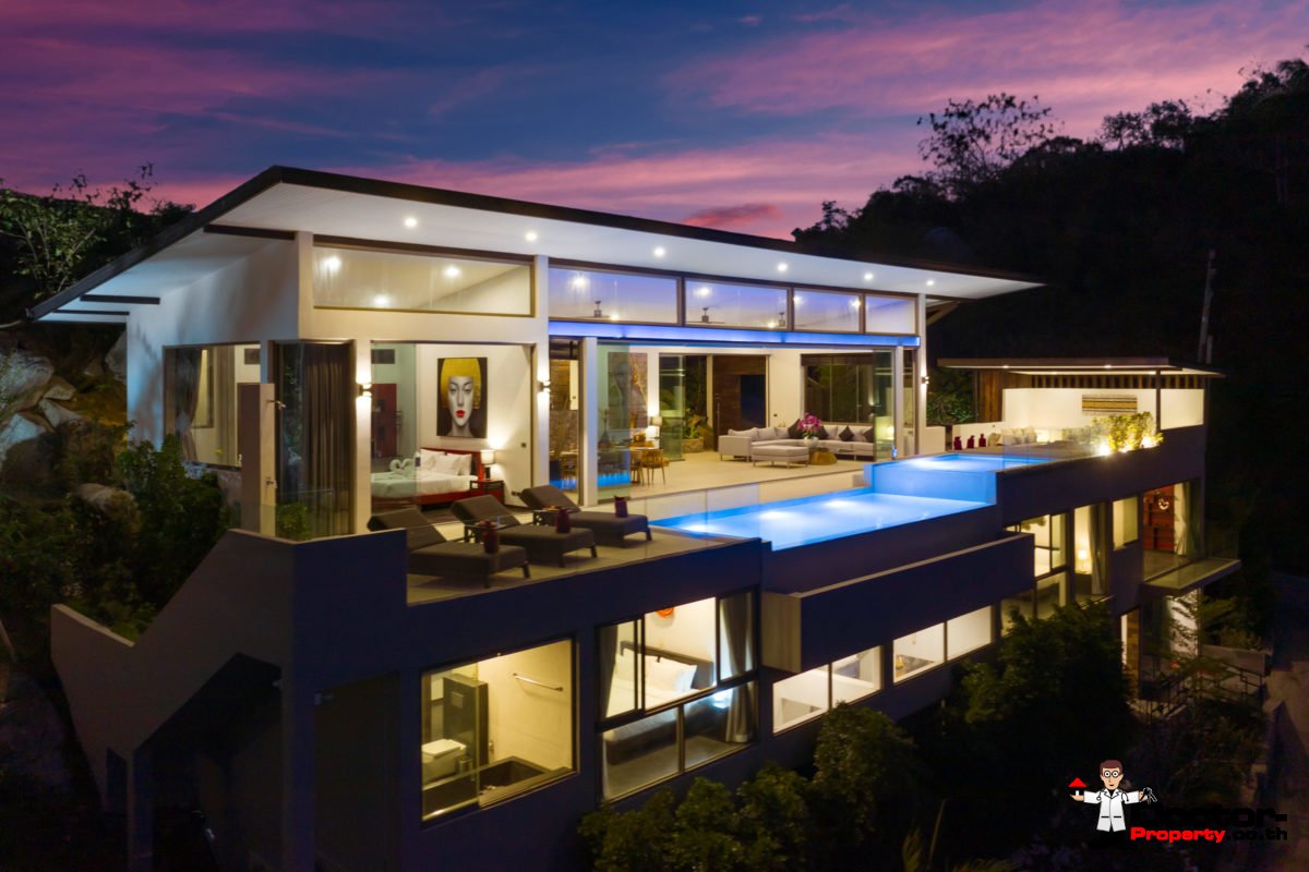 Exclusive 4 Bedroom Pool Villa in Chaweng Noi, Koh Samui - For Sale