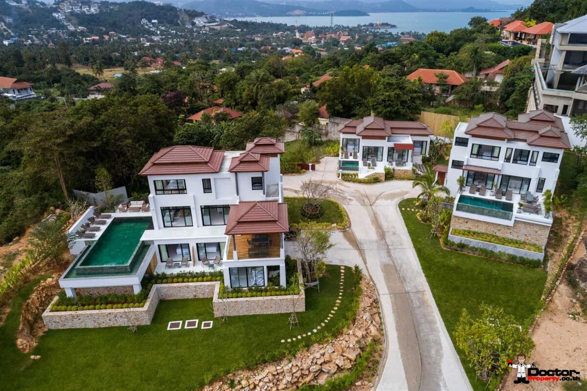 3 Villas in Private Estate - Choeng Mon, Koh Samui - For Sale