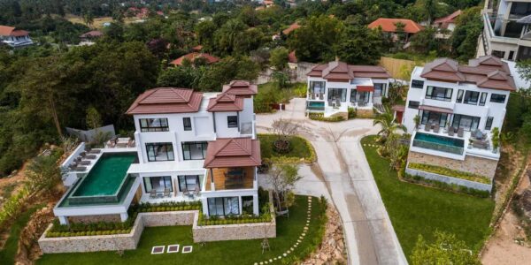 3 Villas in Private Estate - Choeng Mon, Koh Samui - For Sale