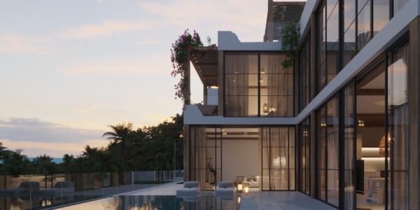 New 3 Bedroom Villa with Sea View – Chaweng Noi, Koh Samui – For Sale