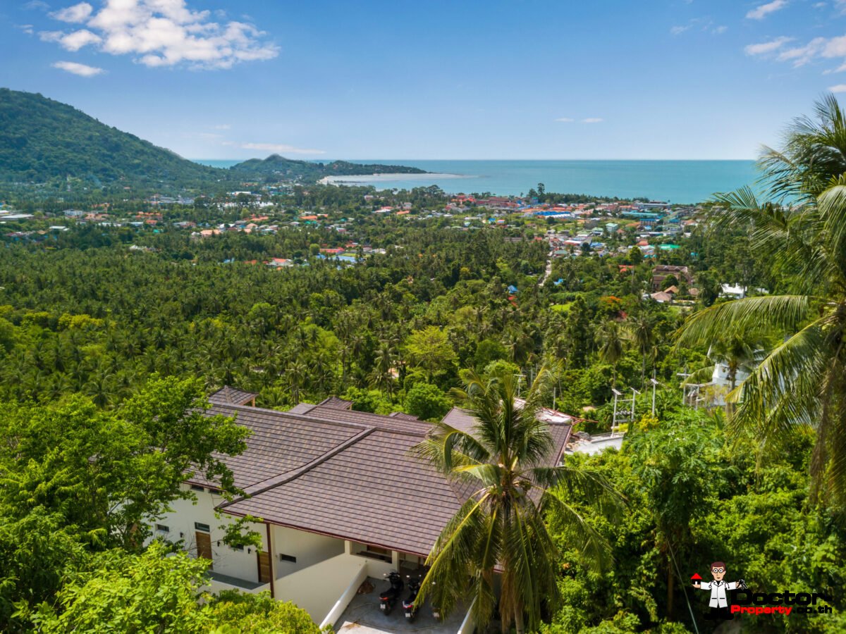 3 Bedroom + 2 Studio's Apartment Villa with Seaview - Lamai, Koh Samui - For Sale