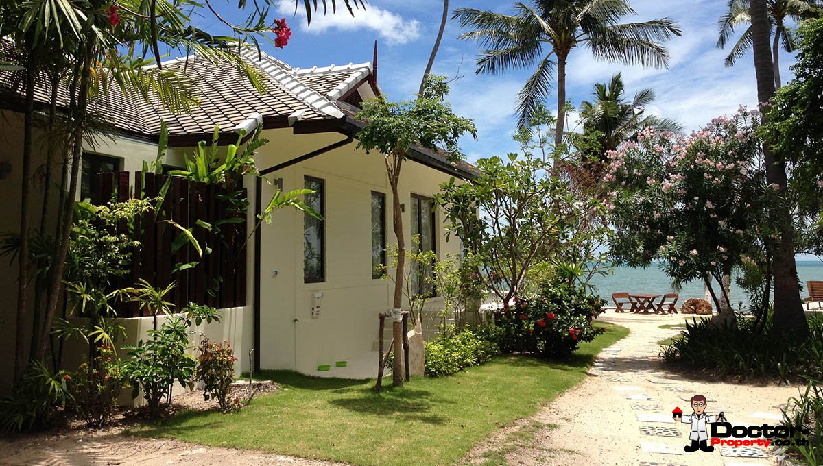 3 Bedroom Beachfront Villa - Plai Laem - Koh Samui - for sale