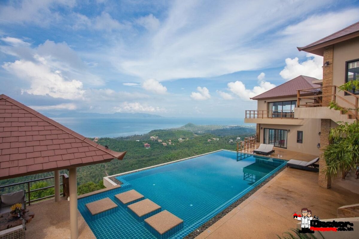 5 Bedroom Villa with Sea View - Bang Por - Koh Samui - for sale