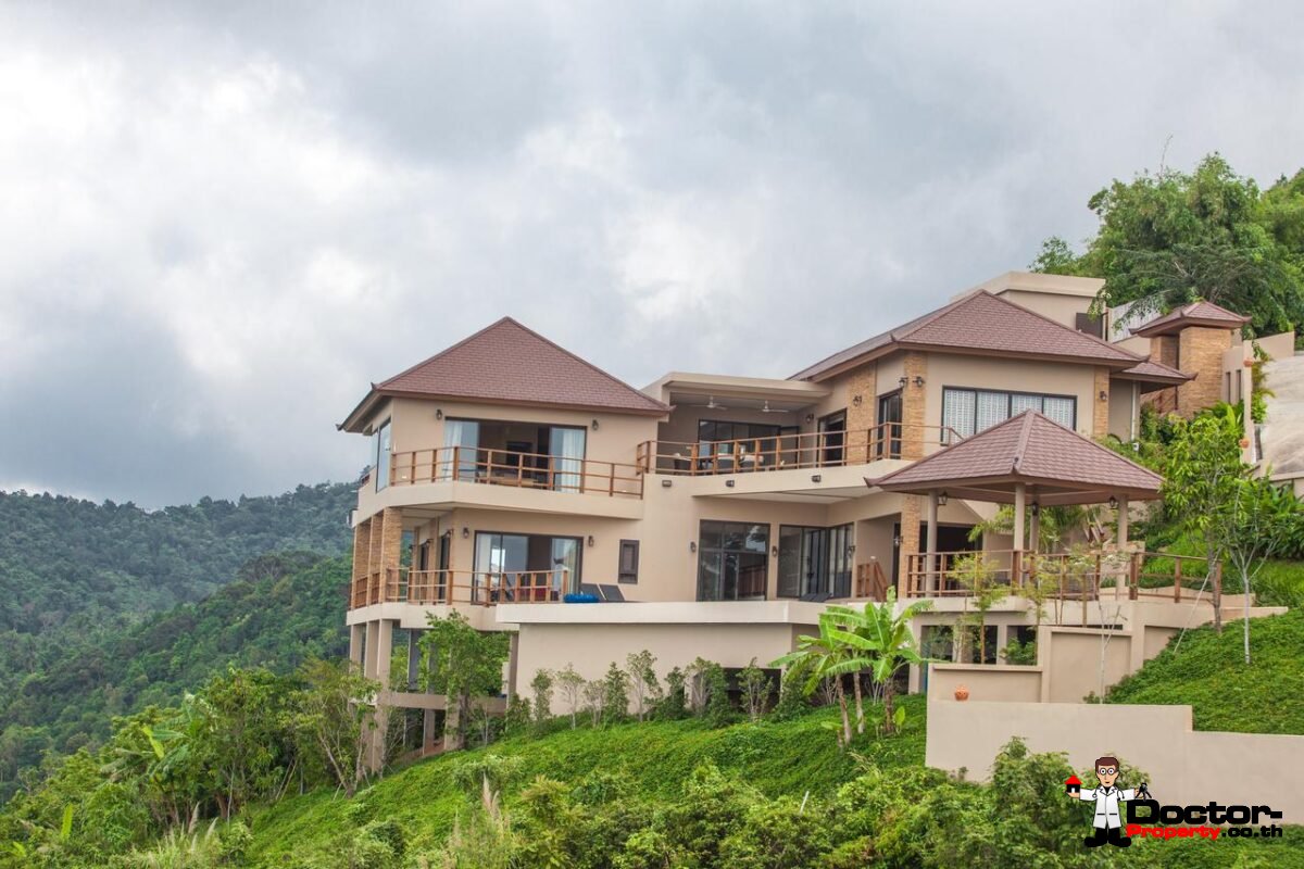5 Bedroom Villa with Sea View - Bang Por - Koh Samui - for sale