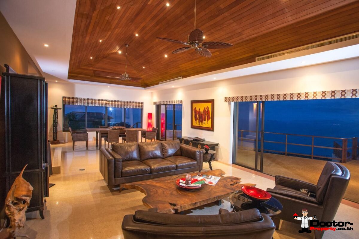 5 Bedroom Villa with Sea View - Bang Por - Koh Samui - for sale