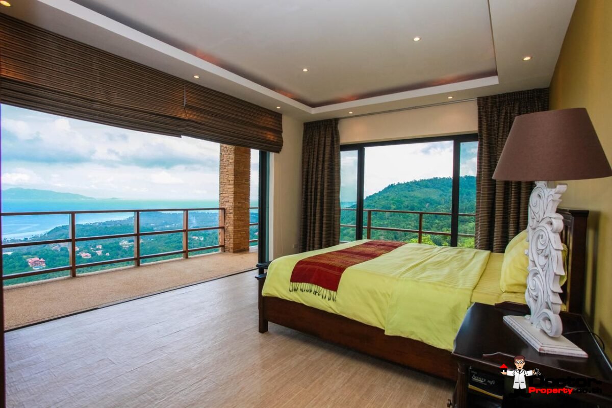 5 Bedroom Villa with Sea View - Bang Por - Koh Samui - for sale