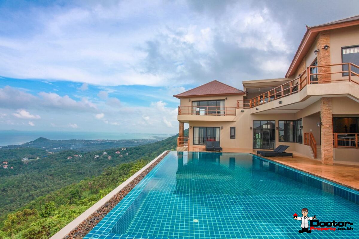 5 Bedroom Villa with Sea View - Bang Por - Koh Samui - for sale