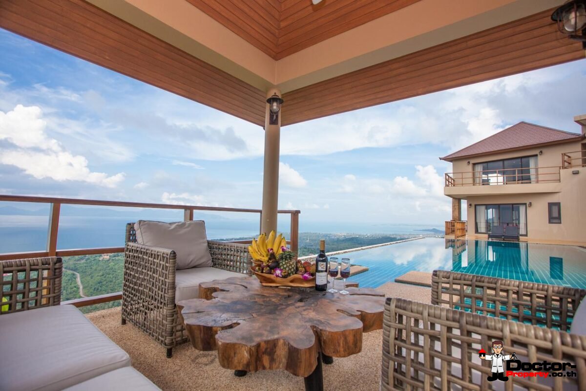 5 Bedroom Villa with Sea View - Bang Por - Koh Samui - for sale
