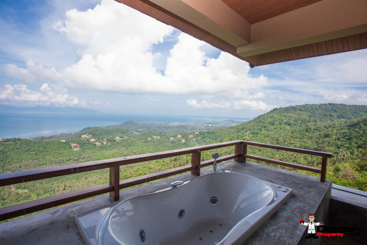 5 Bedroom Villa with Sea View - Bang Por - Koh Samui - for sale