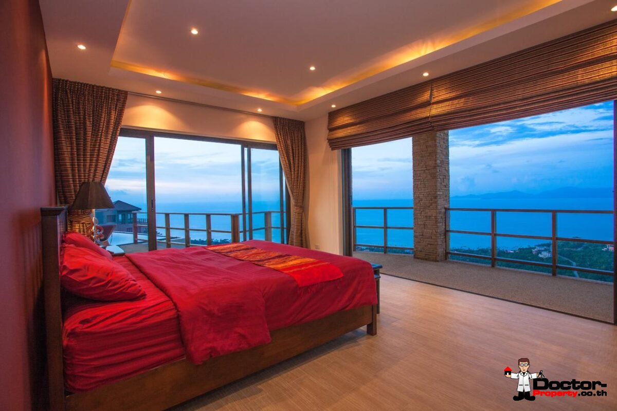 5 Bedroom Villa with Sea View - Bang Por - Koh Samui - for sale