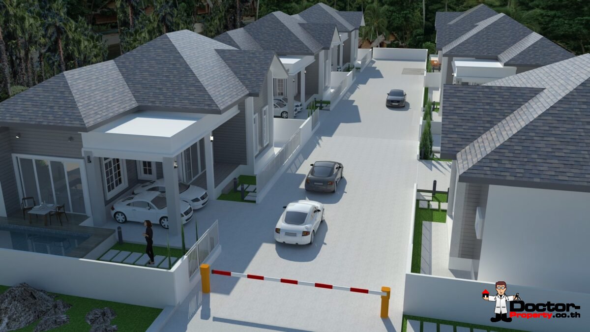 New 3 Bedroom Pool Villa - Taling Ngam, Koh Samui - For Sale