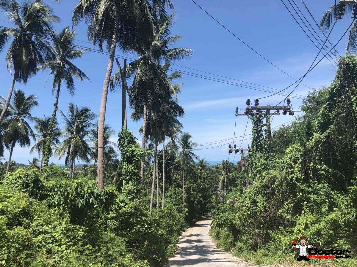 Sea View Land - Chaweng - Koh Samui - for sale