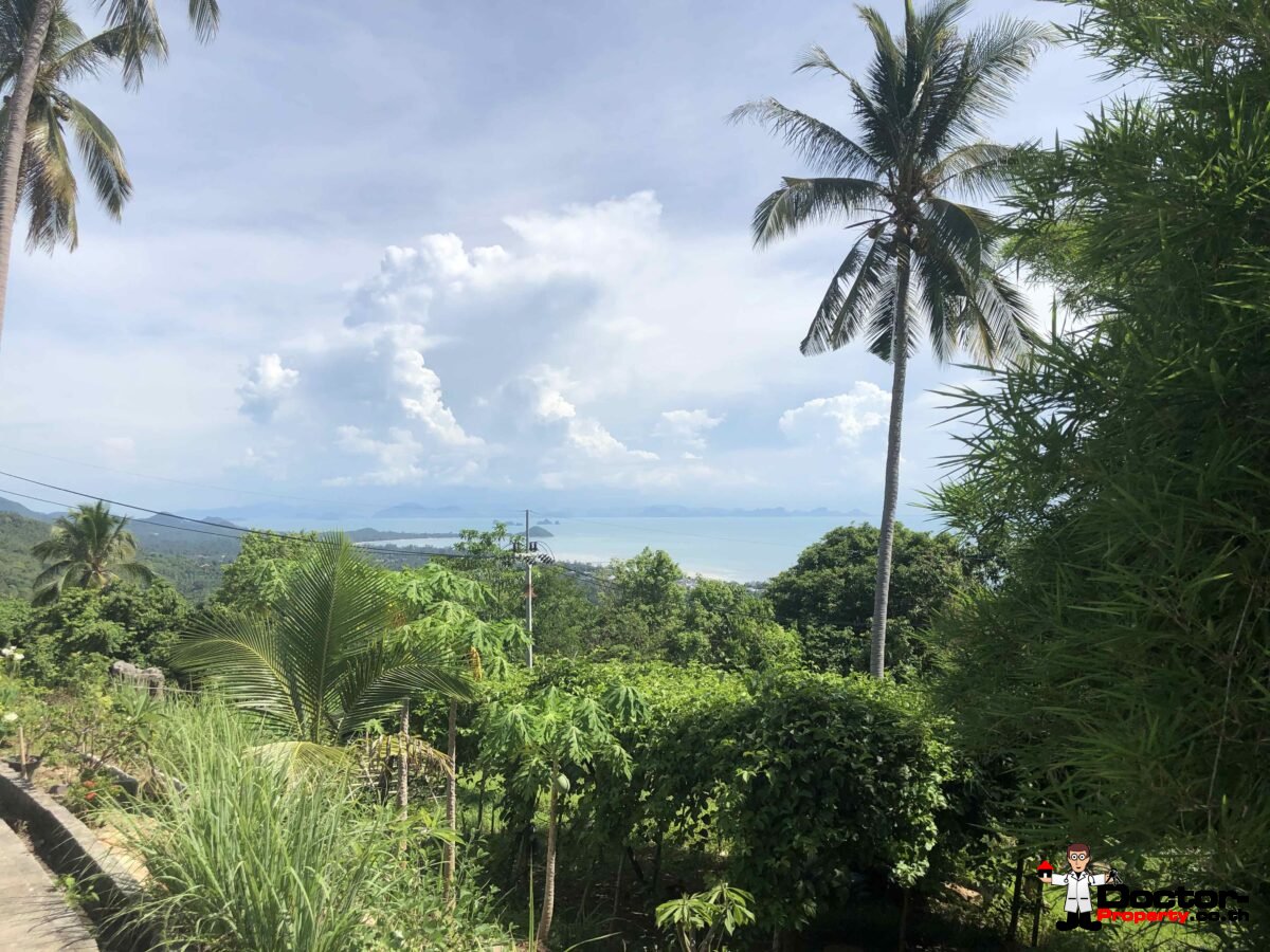 Amazing Sea View Plot - Nathon - Koh Samui - for sale