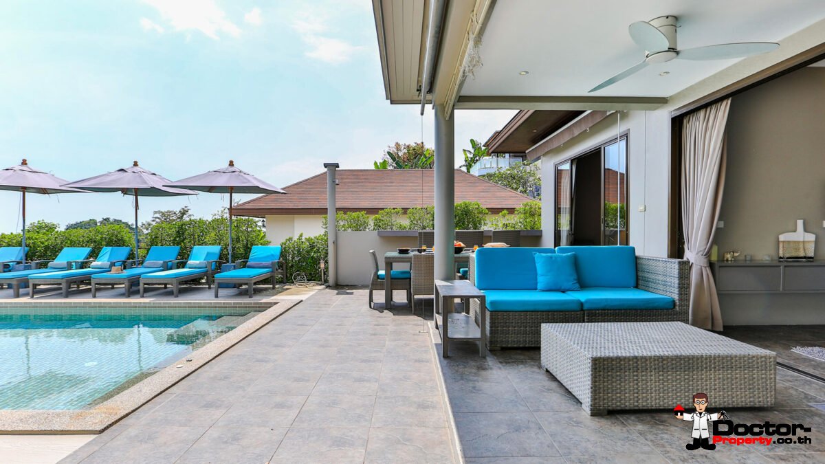 4 Bedroom Sea View Villa - Lamai - Koh Samui - for sale