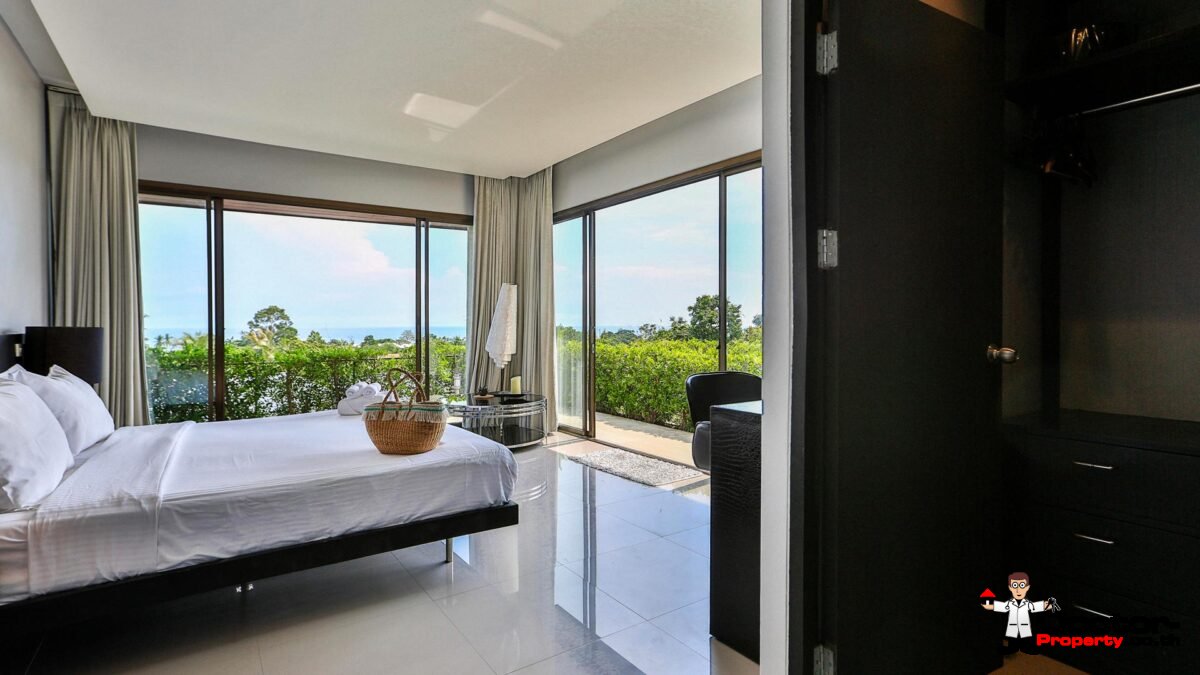 4 Bedroom Sea View Villa - Lamai - Koh Samui - for sale