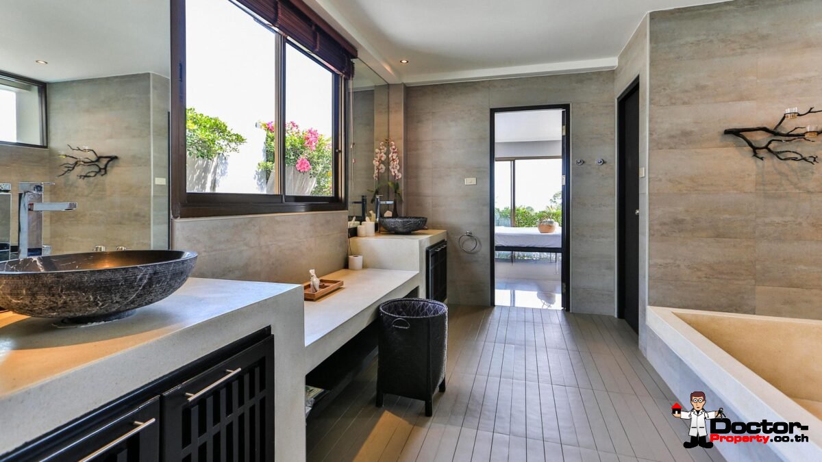 4 Bedroom Sea View Villa - Lamai - Koh Samui - for sale