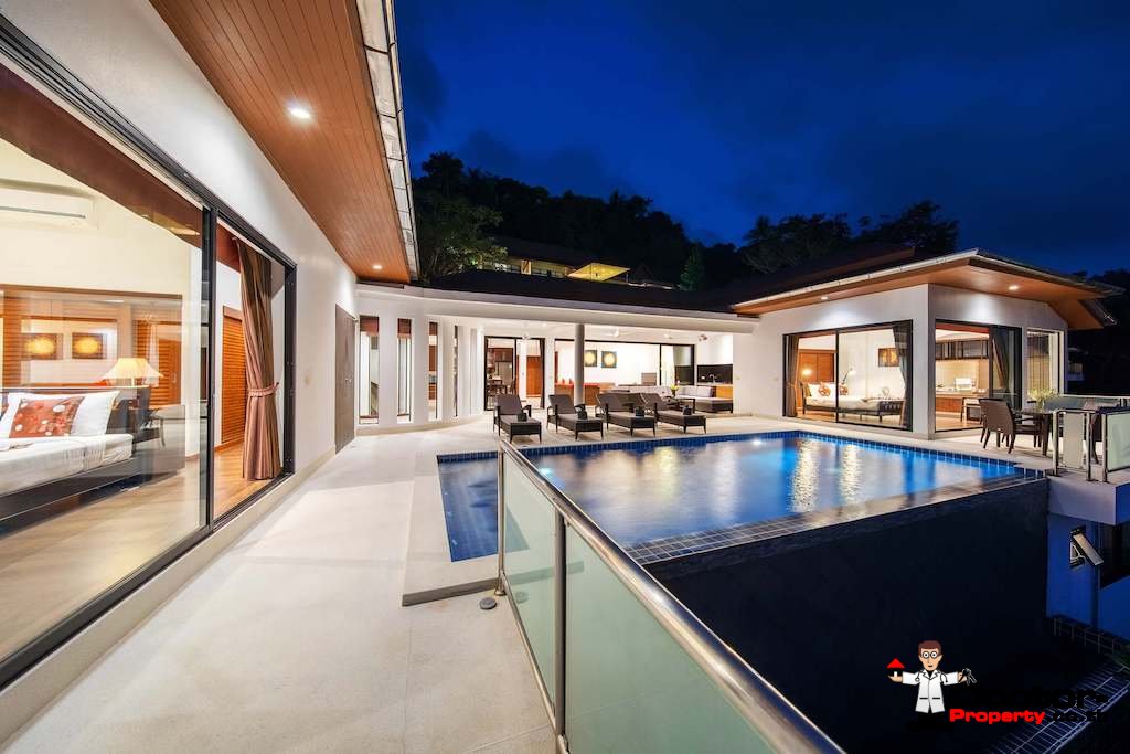 4 Bedroom Sea View Villa - Lamai - Koh Samui - for sale