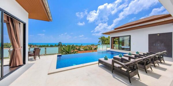 4 Bedroom Sea View Villa - Lamai - Koh Samui - for sale