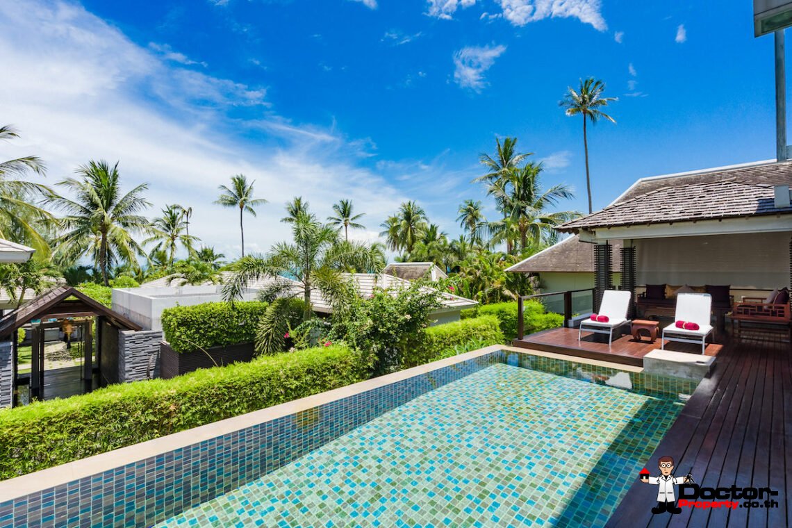 8 Bedroom Beachfront Villa – Lipa Noi, Koh Samui – For Sale