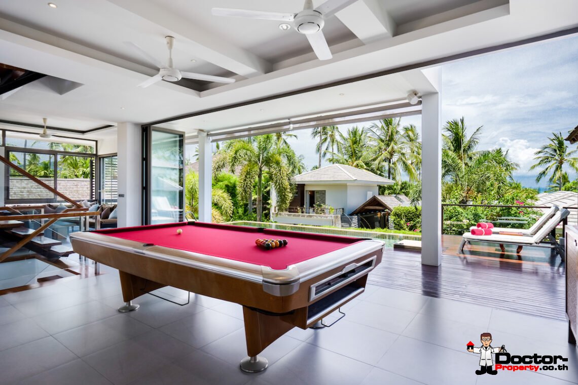 8 Bedroom Beachfront Villa – Lipa Noi, Koh Samui – For Sale