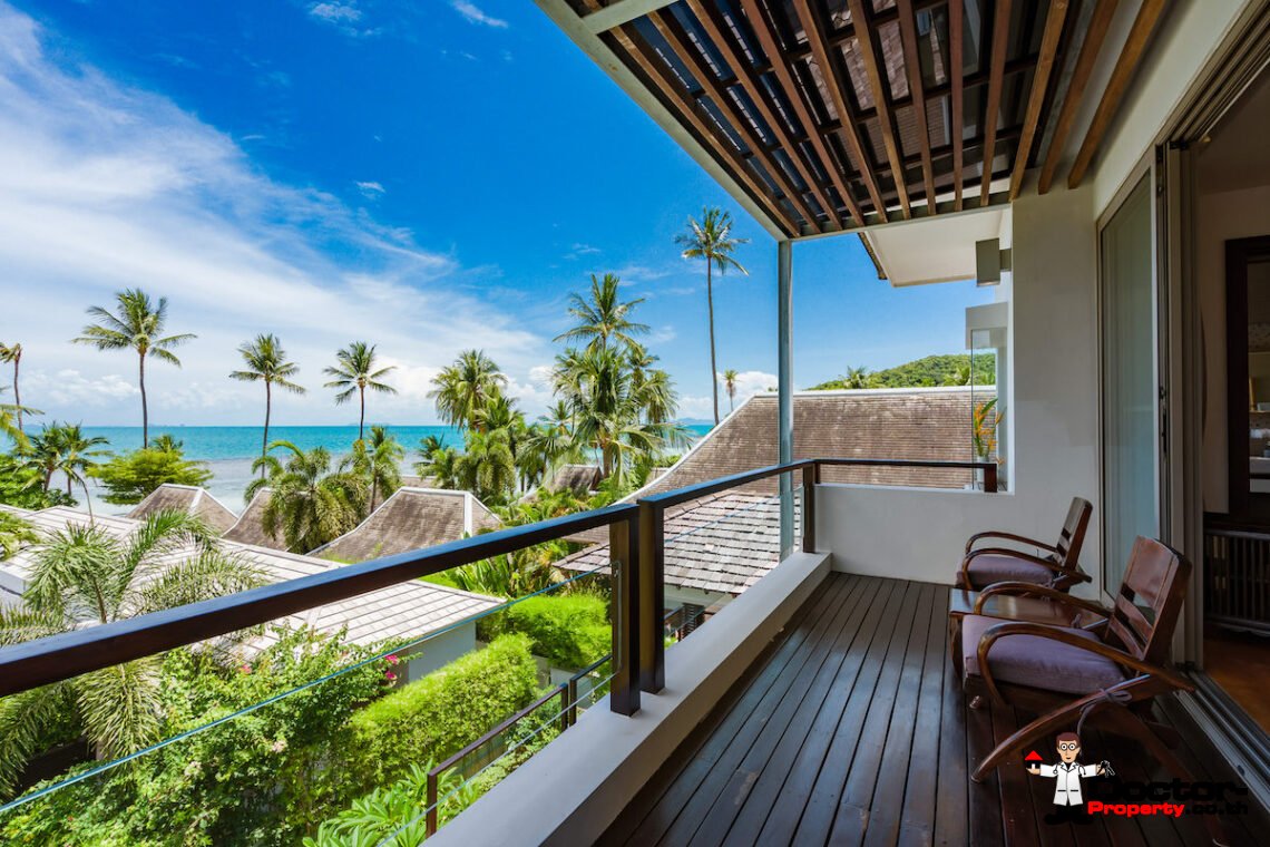 8 Bedroom Beachfront Villa – Lipa Noi, Koh Samui – For Sale