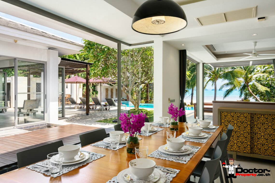 8 Bedroom Beachfront Villa – Lipa Noi, Koh Samui – For Sale