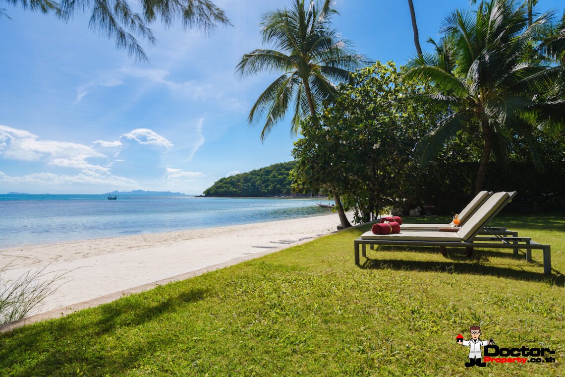 8 Bedroom Beachfront Villa – Lipa Noi, Koh Samui – For Sale