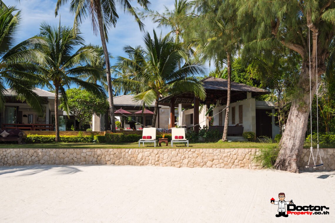 8 Bedroom Beachfront Villa – Lipa Noi, Koh Samui – For Sale