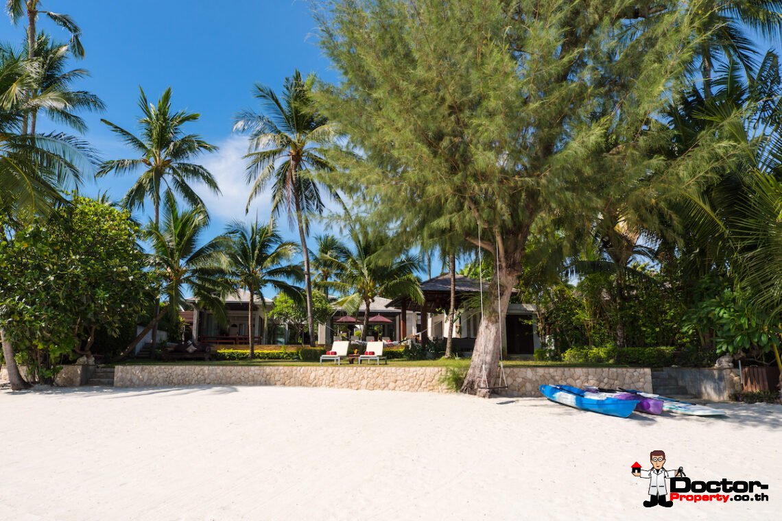 8 Bedroom Beachfront Villa – Lipa Noi, Koh Samui – For Sale
