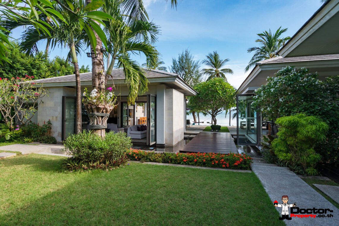 8 Bedroom Beachfront Villa – Lipa Noi, Koh Samui – For Sale